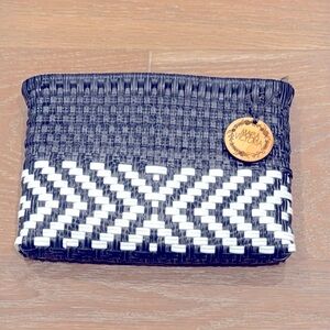 Maria Victoria Clutch Pouch Handbag Navy